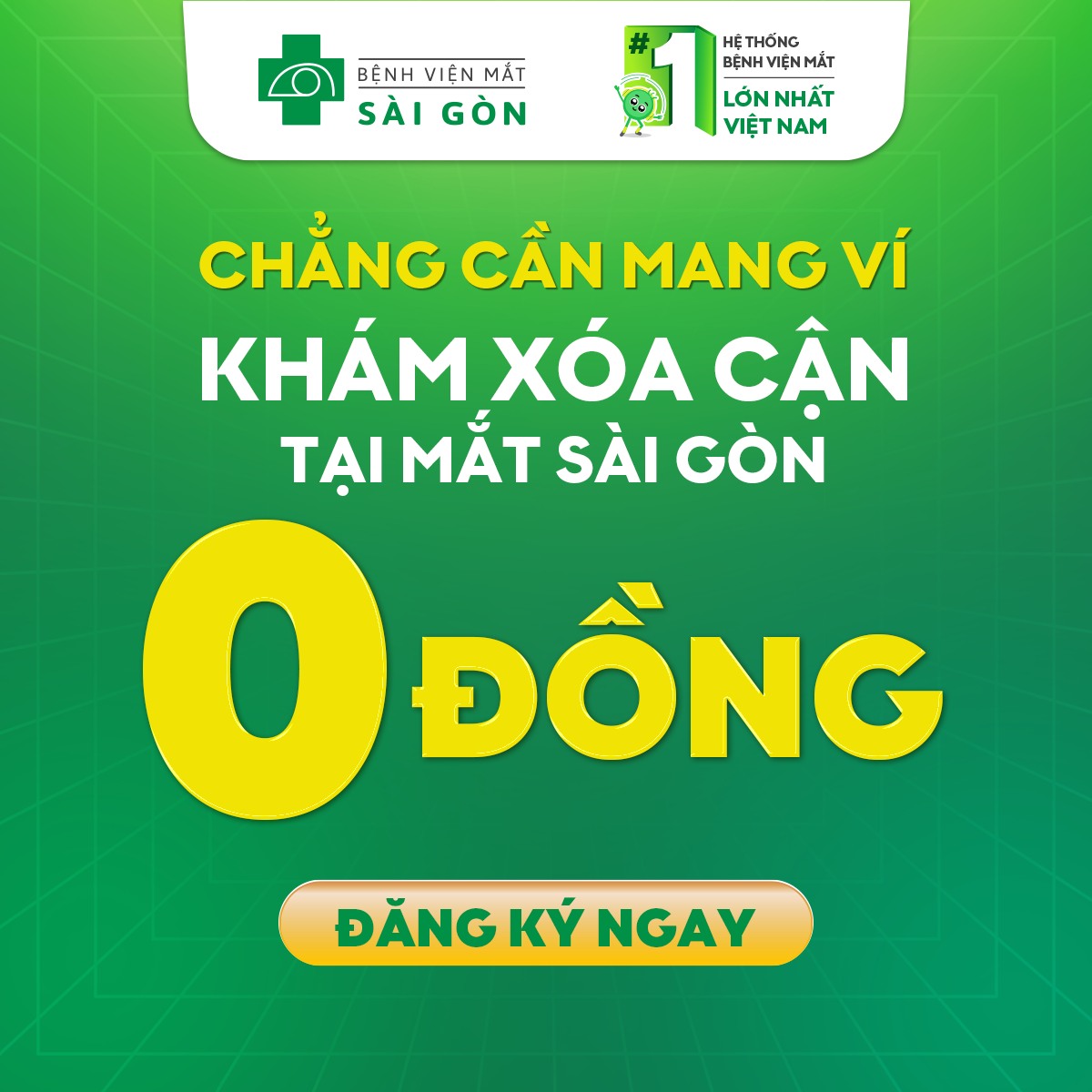 Khám Xoá Cận 0 Đồng Tại Mắt Sài Gòn Nha Trang