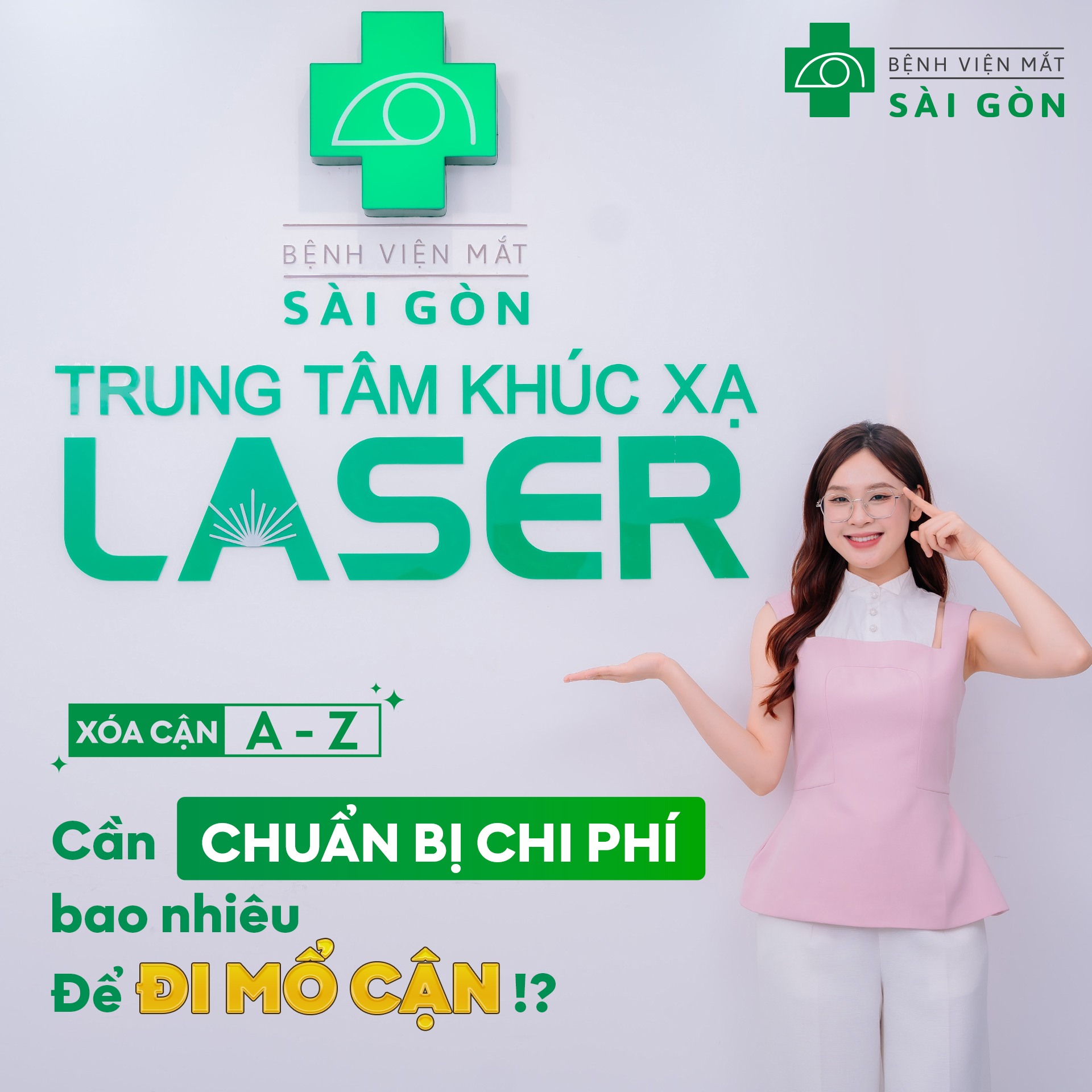 Muốn Đi Mổ Cận Cần Chuẩn Bị Chi Phí Bao Nhiêu?