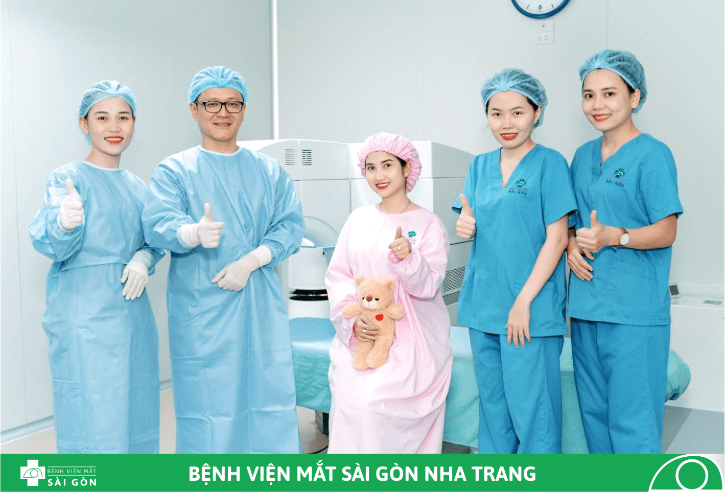 Bắn mắt xoá cận, phẫu thuật điều trị tật khúc xạ tại Bệnh viện Mắt Sài Gòn Nha Trang