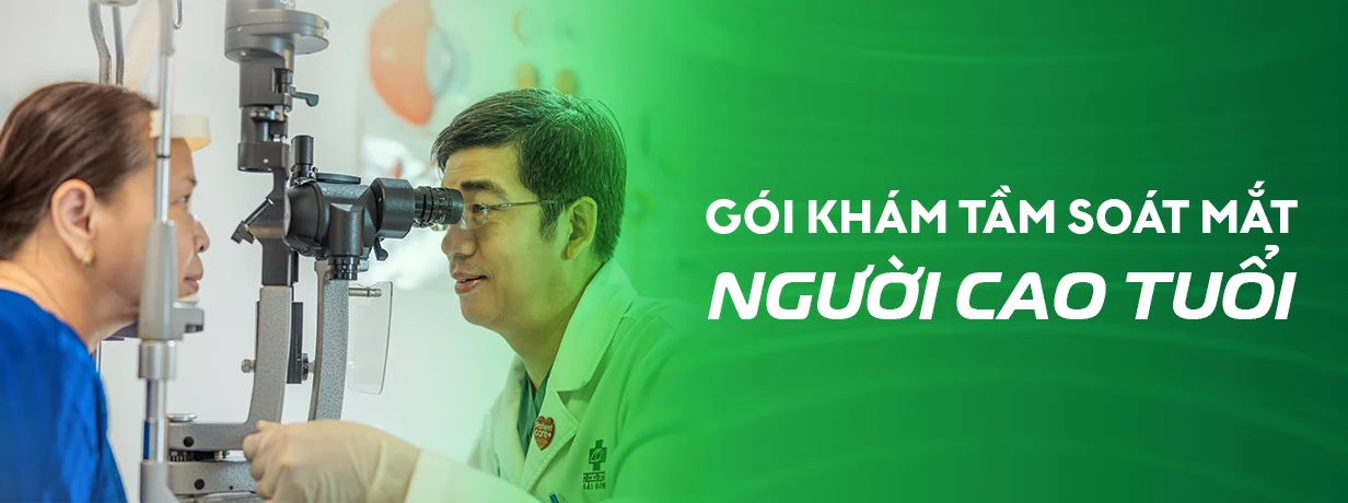 Gói khám tầm soát mắt cho người cao tuổi