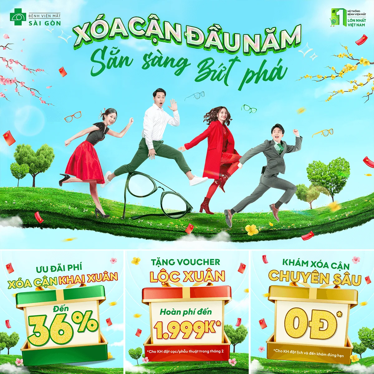 Hết “mùng” còn xuân - Xóa cận đầu năm sẵn sàng bứt phá