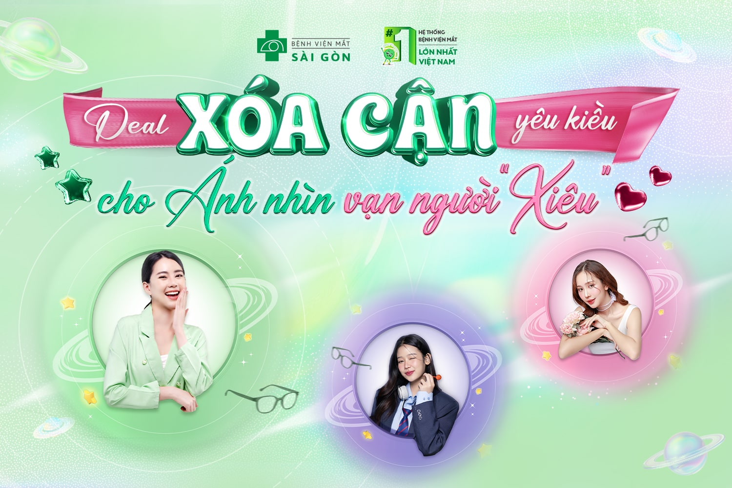 Đón chào tháng mới, đặc biệt nhân dịp ngày Quốc tế Phụ nữ 8.3, Mắt Sài Gòn Nha Trang gửi tặng tất cả quý khách hàng, nhất là khách hàng Nữ chính sách ưu đãi phí dịch vụ phẫu thuật khúc xạ