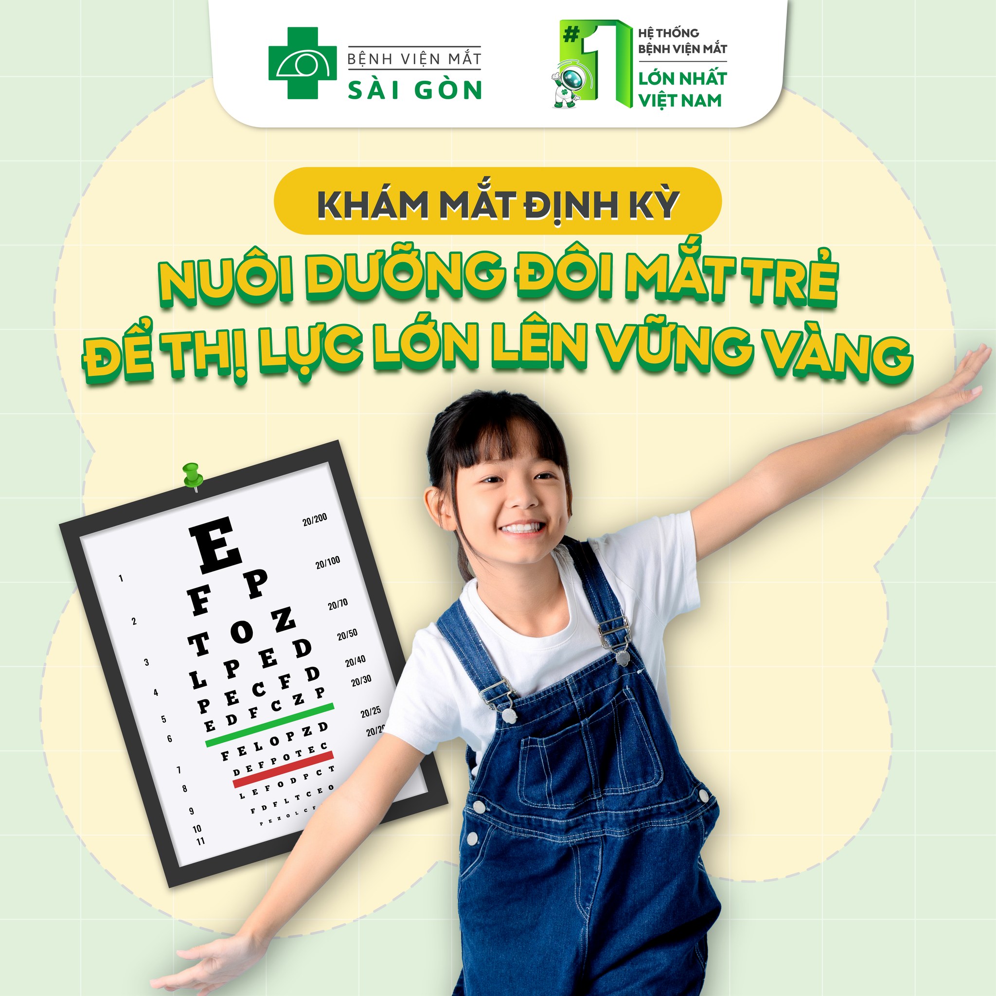TRẺ KHÔNG CẬN THỊ CÓ CẦN KHÁM MẮT ĐỊNH KỲ KHÔNG